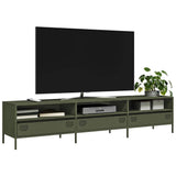 TV Cabinet Olive Green 202x39x43.5 cm Cold-rolled Steel 851350
