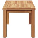 Coffee Table Brown 70 x 40 x 36 cm Solid Teak Wood 42002302