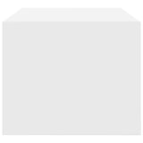 TV Cabinet White 60x31x25,5 cm Engineered Wood 861490