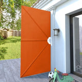 Collapsible Terrace Side Awning Terracotta 300x150 cm 44572