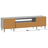 LED TV Cabinet Grey Sonoma Engineered Wood 896911