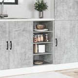 Bottom Cabinet Riga Concrete Grey 40x44.5x81.5 cm Engineered Wood 854205