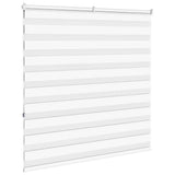 Zebra Blind White 145x150 cm Fabric Width 140.9 cm Polyester 4014764