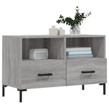 TV Cabinet Grey Sonoma 80x36x50 cm Engineered Wood 828978