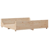 Bed Frame without Mattress 180x200 cm Super King Solid Wood Pine 3302273