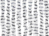 Insect Curtain Light and Dark Grey 100x220 cm Chenille 325456