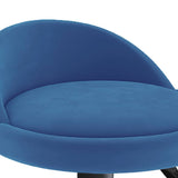 Bar Stool Blue Velvet 333594