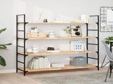Floating Shelves 2 pcs 120x40x2 cm Untreated Solid Wood Acacia 3279404
