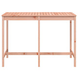 Garden Table 159.5x82.5x110 cm Solid Wood Douglas 824100