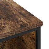Bedside Cabinet Smoked Oak 41 x 28 x 76 cm Engineered Wood 859577