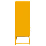 Highboard Mustard Yellow 68.5x39x111.5 cm Steel 846605