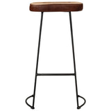 Bar Stools 2 pcs Dark Brown 44x37.5x78 cm 358923