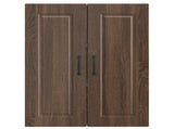 Wall Cabinet PORTO Brown Oak 60 x 31 x 80 cm Engineered Wood 885402