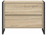 Bedside Table Sonoma 50 x 39.5 x 50 cm Engineered Wood 886680
