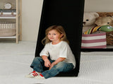 Stylish Metal Frame Loft Bed with Fun Slide & Safety Rails Space-Saving Design with Playful House W3987P506377