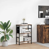 Bookshelf Smoked Oak 60 x 29.5 x 81 cm Engineered Wood 883918