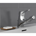 ZNTS SCHÜTTE Basin Mixer with Pull-Out Spray ATTICA Chrome 434557