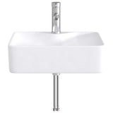 Bathroom Wash Basin Chrome 48.5 x 37.5 x 13 cm Metal 890230