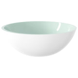 ZNTS Basin Glass 50x37x14 cm White 345255