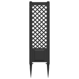 Trellis with Spike Anthracite 43 x 6 x 165 cm PP 42041742