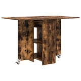 Dinning Table 115 x 70 x 75 cm Engineered Wood Smoked Oak 8006033