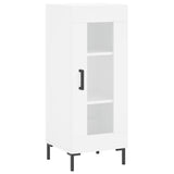 Highboard White 34.5x34x180 cm Engineered Wood 3199041
