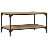 Coffee Table Artisan Oak 81 x 50 x 40 cm Engineered Wood 883495