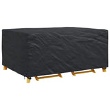 Furniture Cover Plain Black 240 x 160 x 100 cm 600D 4105815