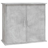 Aquarium Stand Concrete Grey 81x36x73 cm Engineered Wood 833627