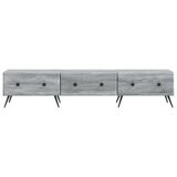 TV Cabinet Grey Sonoma 147 x 34.5 x 30 cm Engineered Wood 895631
