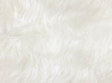 Faux Sheepskin Rug TAFALLA White 100 x 200 cm Polyester 42021459