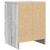 TV Cabinet Grey Sonoma 40x35x54 cm Engineered Wood 861774