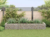 Gabion Raised Bed Steel 270x90x50 cm 142556