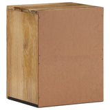 Bathroom Wall Cabinet 38x33x48 cm Solid Wood Mango 356911