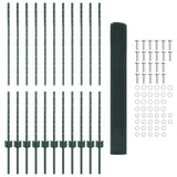Fence and Post Green 1.2 x 25 m Steel 3336485