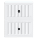 Wall-Mounted Bedside Cabinet White 33 x 34.5 x 40 cm 897955