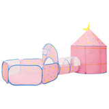 Children Play Tent with 250 Balls Pink 301x120x128 cm 3107737