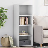 Highboard White 45x41x124 cm Engineered Wood 846390