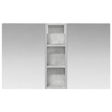 Bathroom Cabinet Set 3 pcs 100 x 10.5 x 60.5 cm Engineered wood 3403699