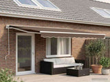 Manual Retractable Awning Taupe 4.5 x 3.5 m 3426293