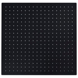 Rain Shower Head Stainless Steel 50x50 cm Square Black 147699