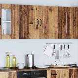 Kitchen Wall Cabinets 2 pcs Kalmar Old Wood Engineered Wood 853574