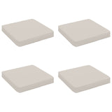 4-Piece Seat Cushions VUGHT 4 pcs 100% Polyester White 946270