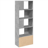Bookcase Concrete Grey 70x36x189 cm Engineered Wood 3295320