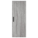 Highboard Grey Sonoma 34.5x34x180 cm Engineered Wood 3199055
