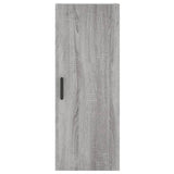 Highboard Grey Sonoma 34,5x34x180 cm Engineered Wood 3199055