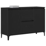 Sideboard Black Oak 104 x 35 x 70 cm Engineered Wood 862597