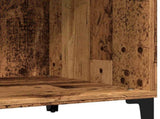 Record Cabinet Old Wood 84.5x38x89 cm Engineered Wood 857173