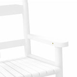 Rocking Chairs for Children 2 pcs White Solid Wood Poplar 3281600