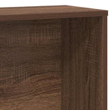 Bookcase Brown Oak 60x24x120 cm Engineered Wood 860424